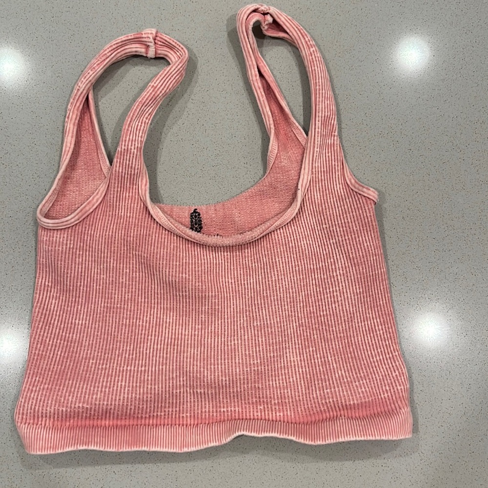 FREE PEOPLE MOVEMENT HAPPINESS RUNS SQUARE  CROP- XS/S